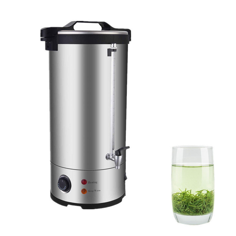 Catering Equipment Food Grade 304 Stainless Steel Commercial Coffee Brewer Water Coffee Urn 20 Liters Capacity