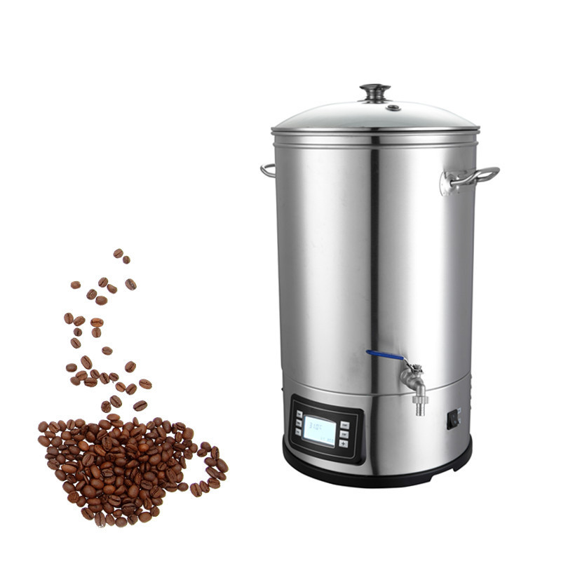 65 Liter Commercial Thermal Insulation Kettle SUS304 Hot Coffee Juice Tea Milk Dispenser Electric Water Boiler