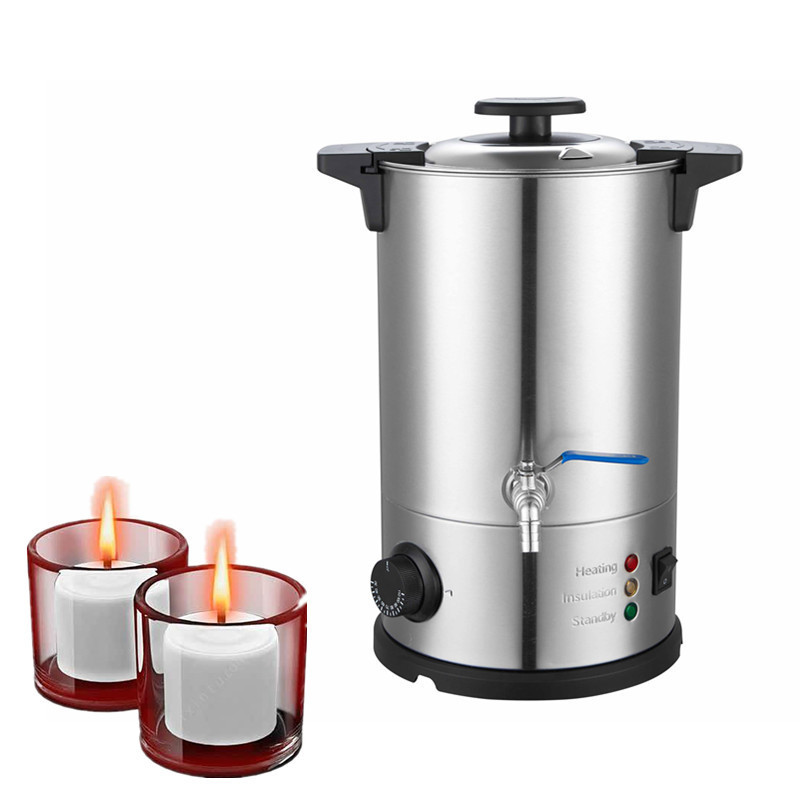 Electric Paraffin Wax Heater 5L 10L Candle Melting Making Machine Wax Melting Pot For Candle Making