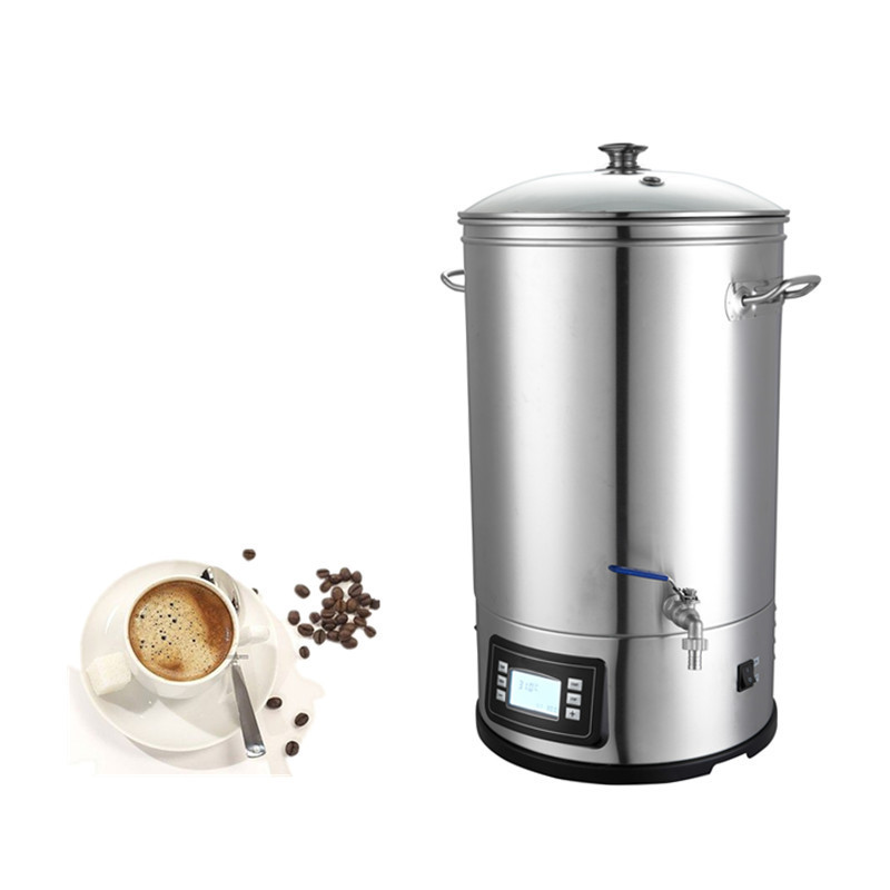 Wholesale Food Grade SUS304 LFGB  Noodle Cooker Soup Tea Hot Water Kettle Boiler 20L 30L 35L 65L Electric Kettle