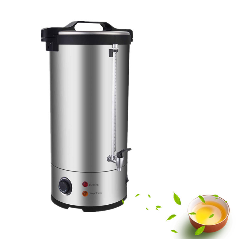 Catering Equipment Food Grade 304 Stainless Steel Commercial Coffee Brewer Water Coffee Urn 20 Liters Capacity