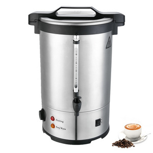 Popular Commercial Catering 10 20 30 40 Liter Coffee Urn Hot Milk Wine Stainless Steel Electric Water Boiler Urn