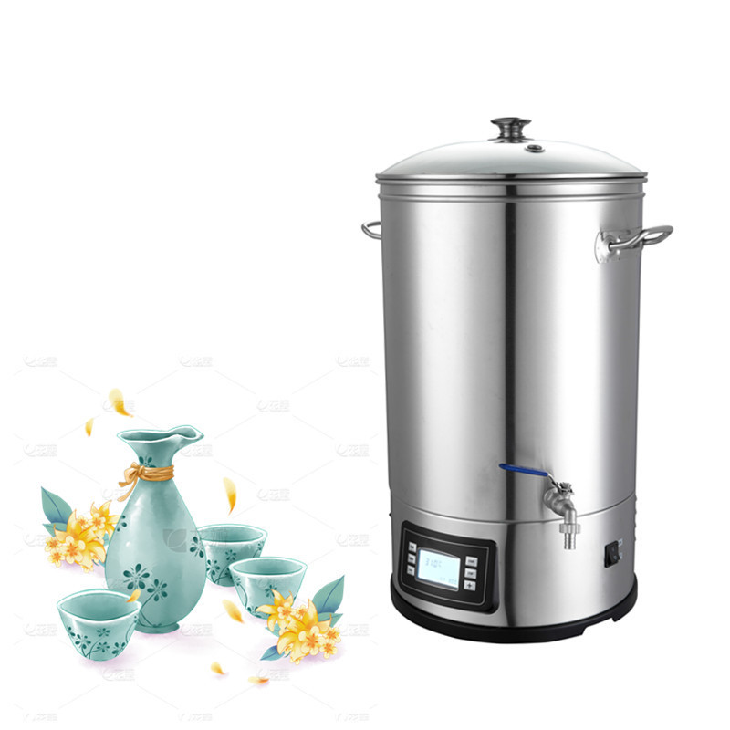 65 Liter Commercial Thermal Insulation Kettle SUS304 Hot Coffee Juice Tea Milk Dispenser Electric Water Boiler