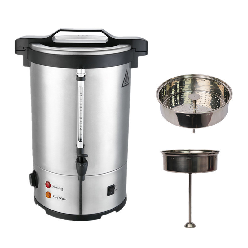 Popular 304 Stainless Steel Thermal Hot Water Juice Dispenser Beer Beverage Steam Single Double Wall Electric Coffee Maker