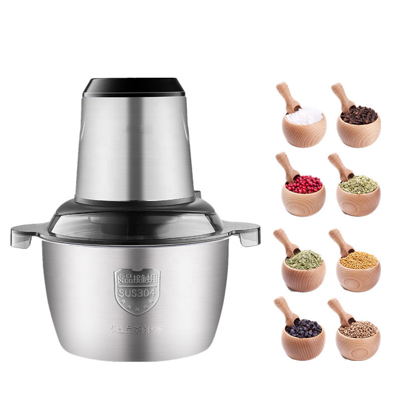 Small Kitchen Appliance Multi-function Vegetable Cutter Ginger Garlic Meat Grinder Food Processors Electric Chopper