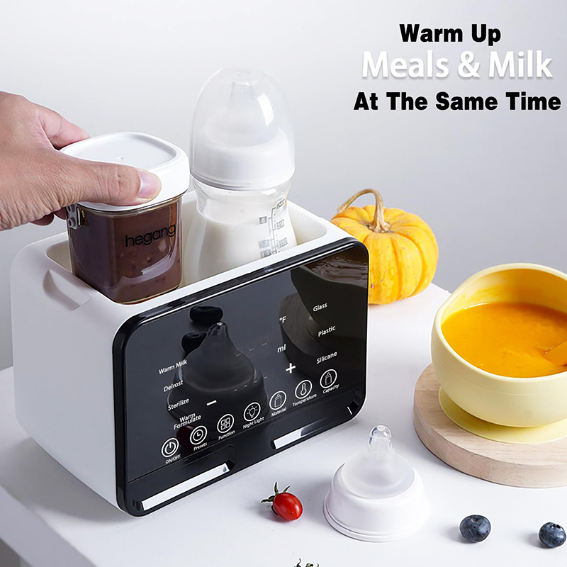 48H Thermostat New Universal Double Fast Heating Baby Bottle Warmer for Twins Breast Milk Warmer Food Heater