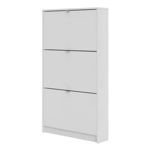 DECOHOME Minimalist Design White Modern Foyer Furniture storage Space Saving Shoe Rack cabinet