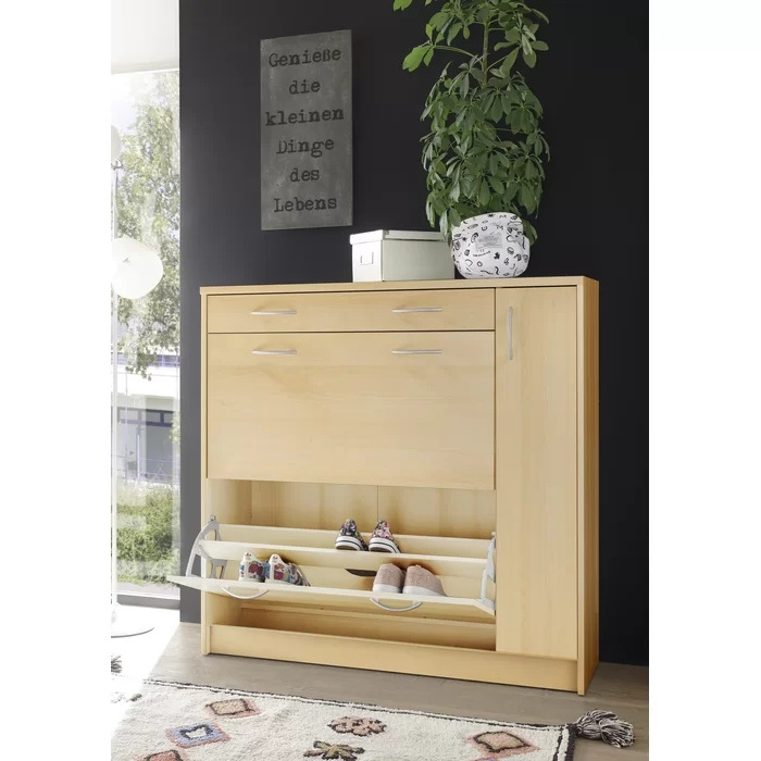 DECOHOME Modern Hot Selling MDF Home Furniture Wooden Men Box Shoe cabinet storage