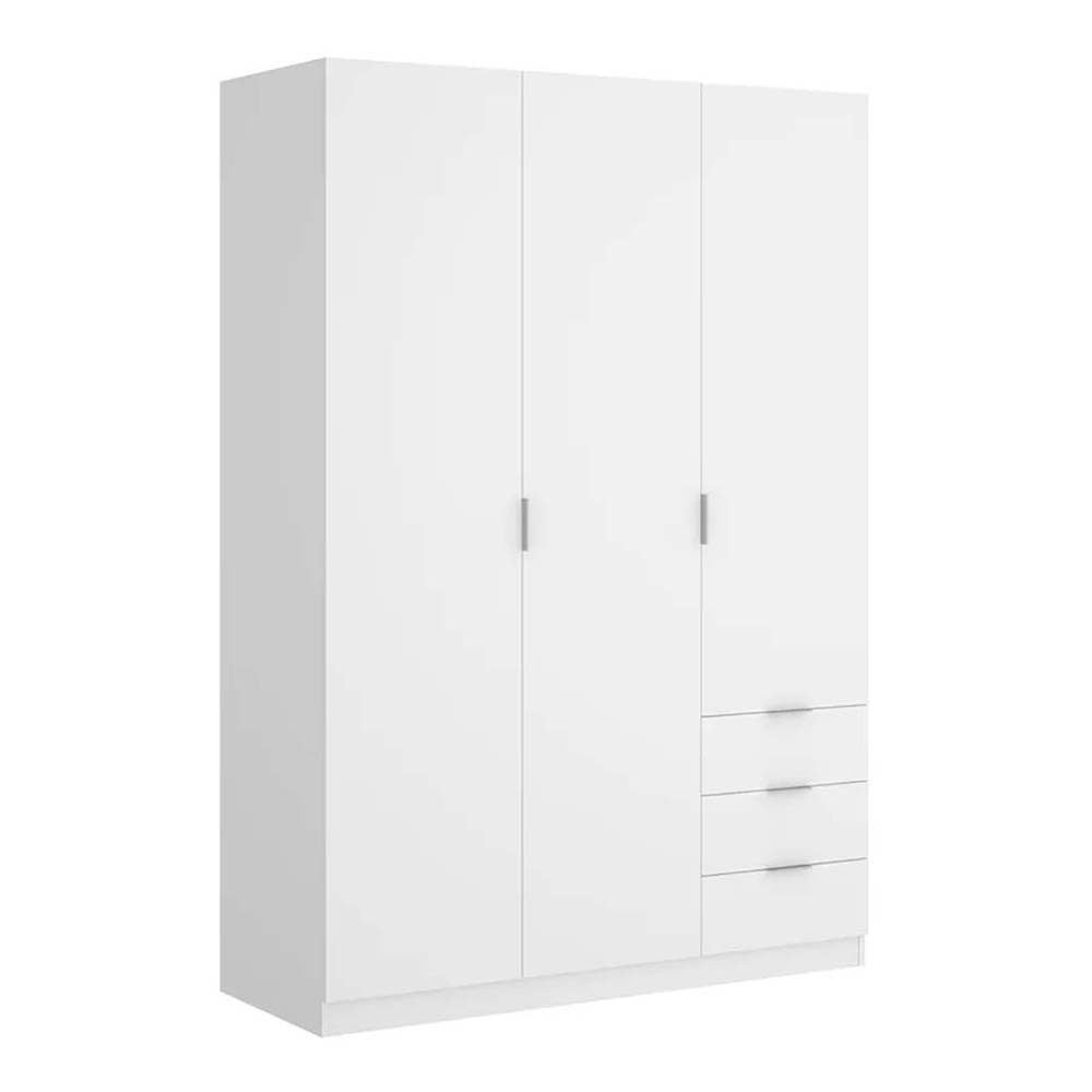 Home Furniture Bedroom Wall Wardrobe Design Clothes Cupboard 3 Door Wooden Closet Wardrobe