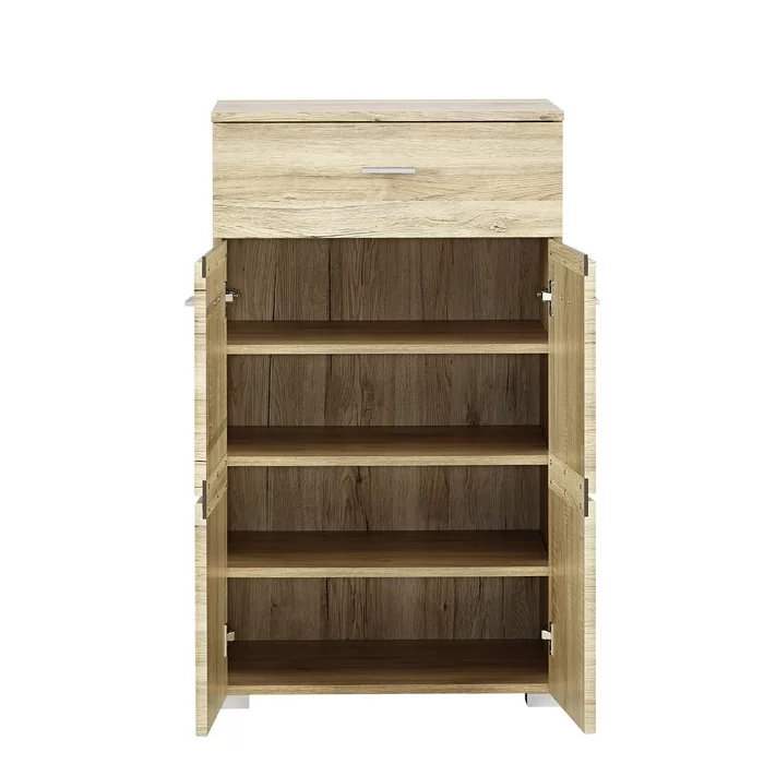 DECOHOME Modern Foyer Display Storage Cabinet Home Furniture Shoe Rack Wholesale space saving shoe cabinet