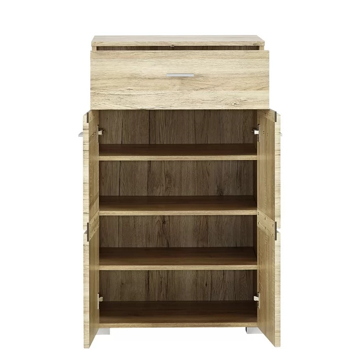 DECOHOME Modern Foyer Display Storage Cabinet Home Furniture Shoe Rack Wholesale space saving shoe cabinet