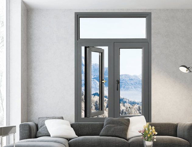 Best Price Steel Aluminium Casement Windows Soundproof Aluminum Arched Swing Window With Insect Screen