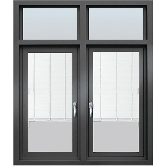 Best Price Steel Aluminium Casement Windows Soundproof Aluminum Arched Swing Window With Insect Screen