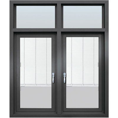 Best Price Steel Aluminium Casement Windows Soundproof Aluminum Arched Swing Window With Insect Screen