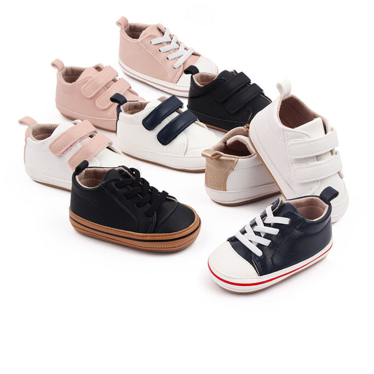 Kids Shoes Factory Price Stock Clearance Baby Sports Canvas Toddler Soft Sole First Walker Shoes