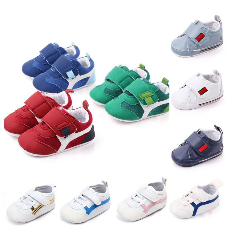 Kids Shoes Factory Price Stock Clearance Baby Sports Canvas Toddler Soft Sole First Walker Shoes