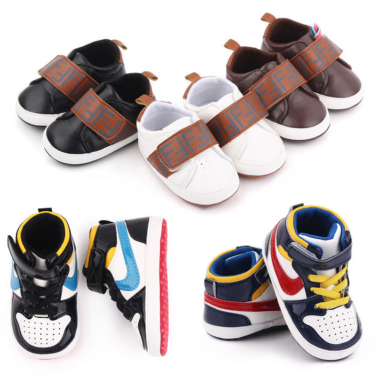 Kids Shoes Factory Price Stock Clearance Baby Sports Canvas Toddler Soft Sole First Walker Shoes