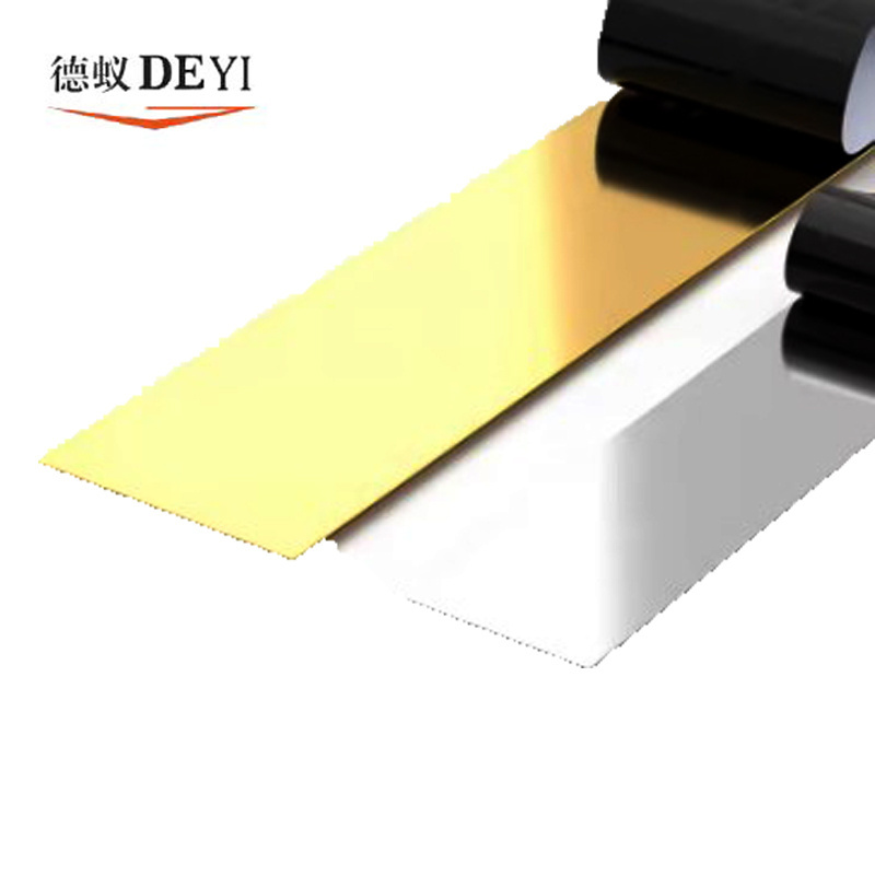 Factory Directly JECA Tile Trim Stainless Tile Trim For Wall Furniture Wardrobe Decoration Gold Mirror OEM Flat Strips