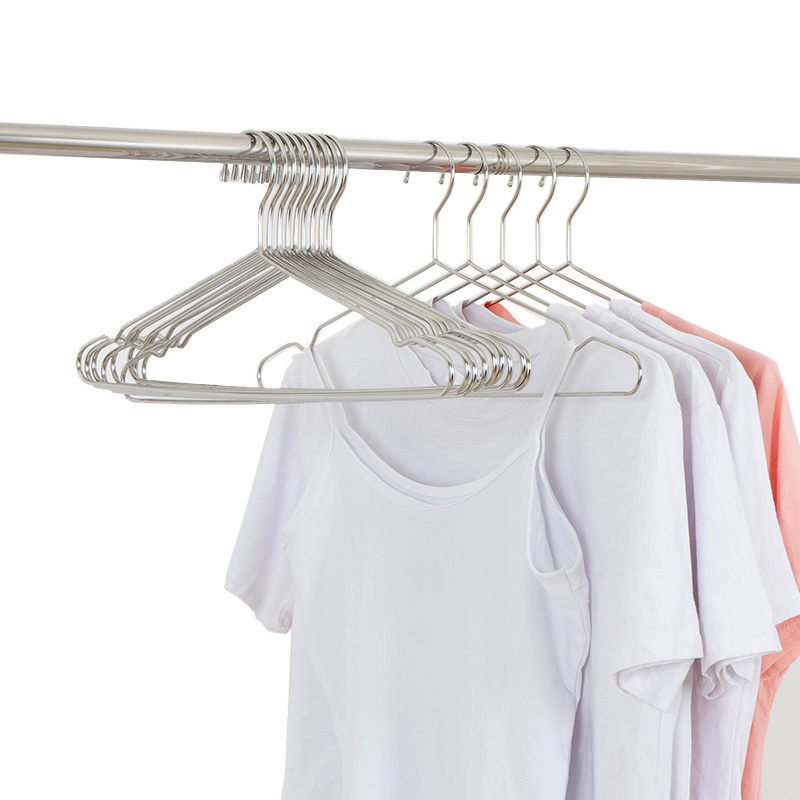 Good price multi-type household stainless steel clothes hangers wholesale