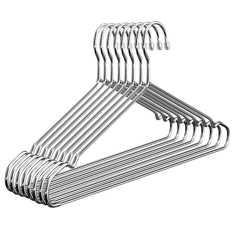 Good price multi-type household stainless steel clothes hangers wholesale