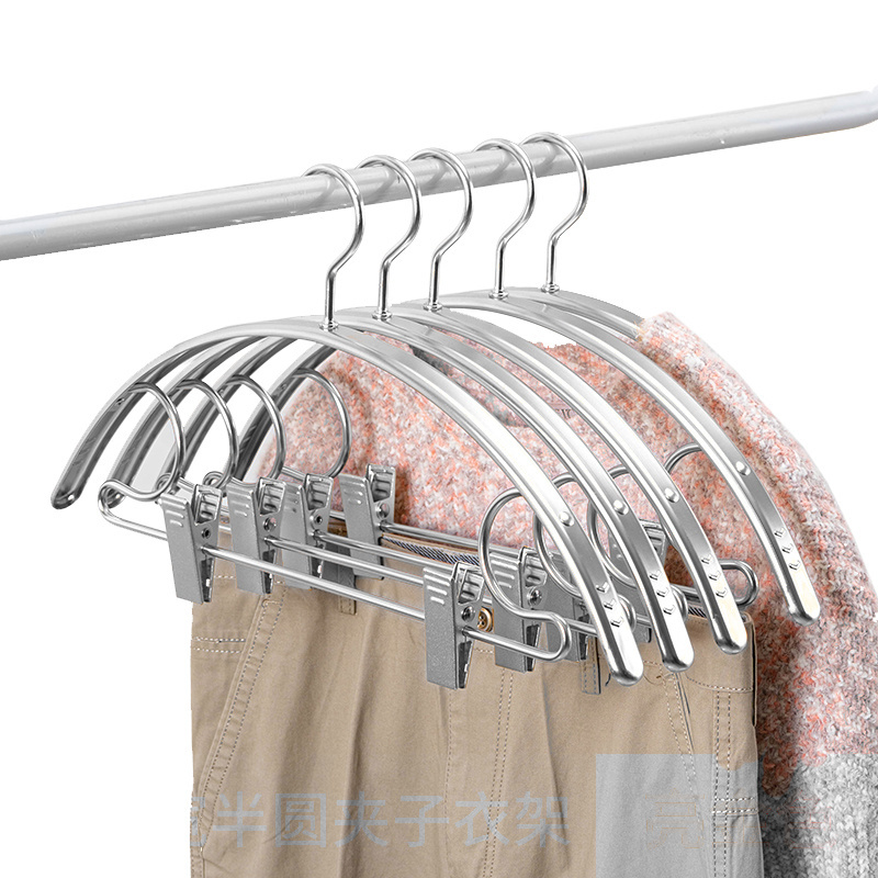 New hot selling products multi purpose metal hanger with clip hanger for wet clothes