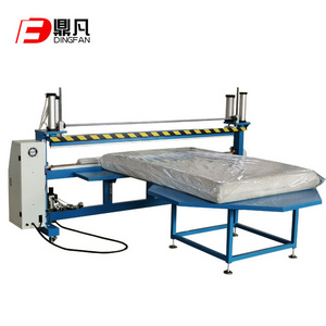 Small Vertical Stable Semi auto mattress Film Packing Wrapping Machine For Mattress