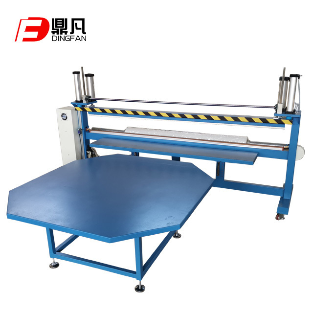 Small Vertical Stable Semi auto mattress Film Packing Wrapping Machine For Mattress