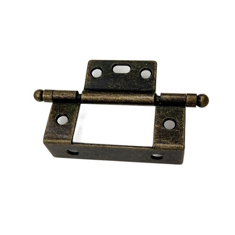 OEM ODM Metal cabinet door hinges Manufacturers Selling Hinges Antique Bronze Furniture Flat Open Mother Hinge