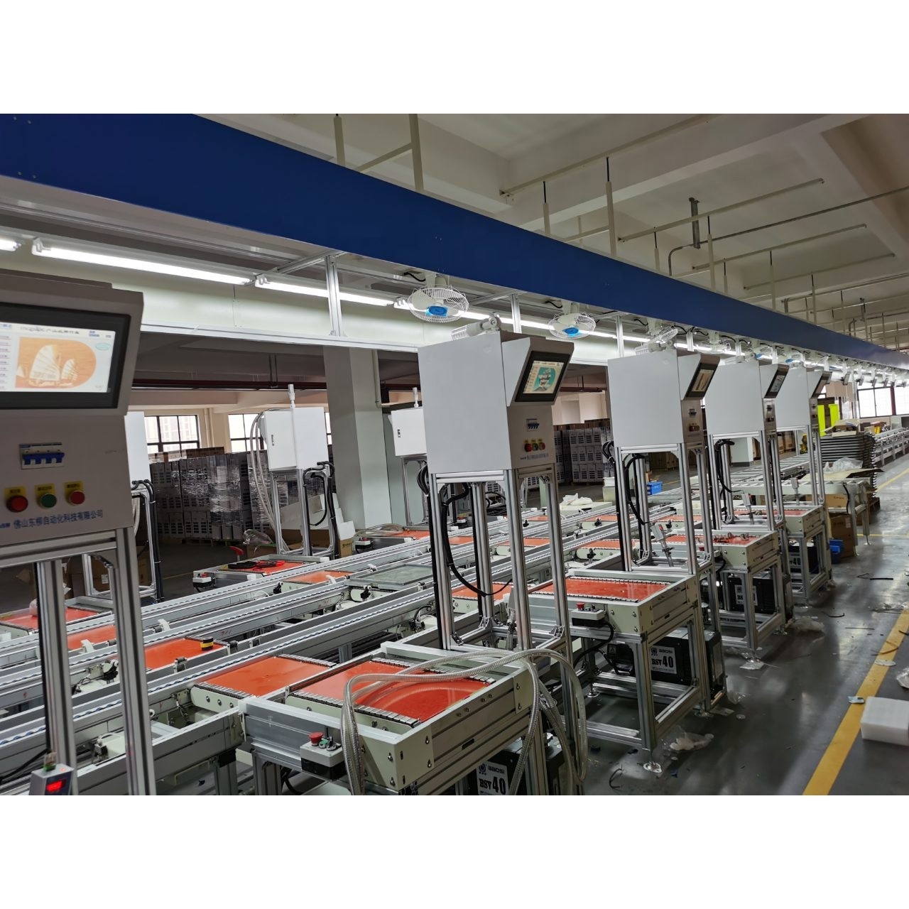 Manufacturer complete assembly line for air conditioner production line