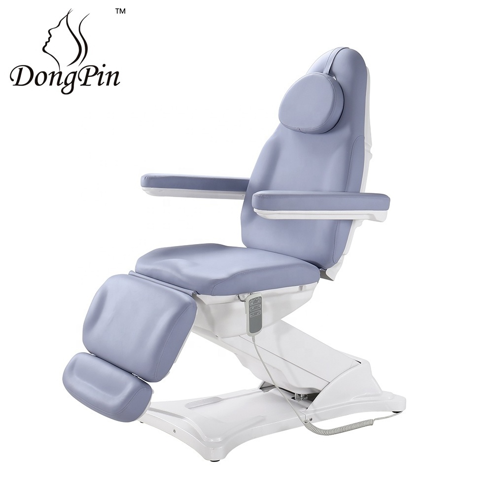 Facial Beauty Bed Medical Eyelash Aesthetic Tattoo Procedure Bed Salon Chair With 3 Motor