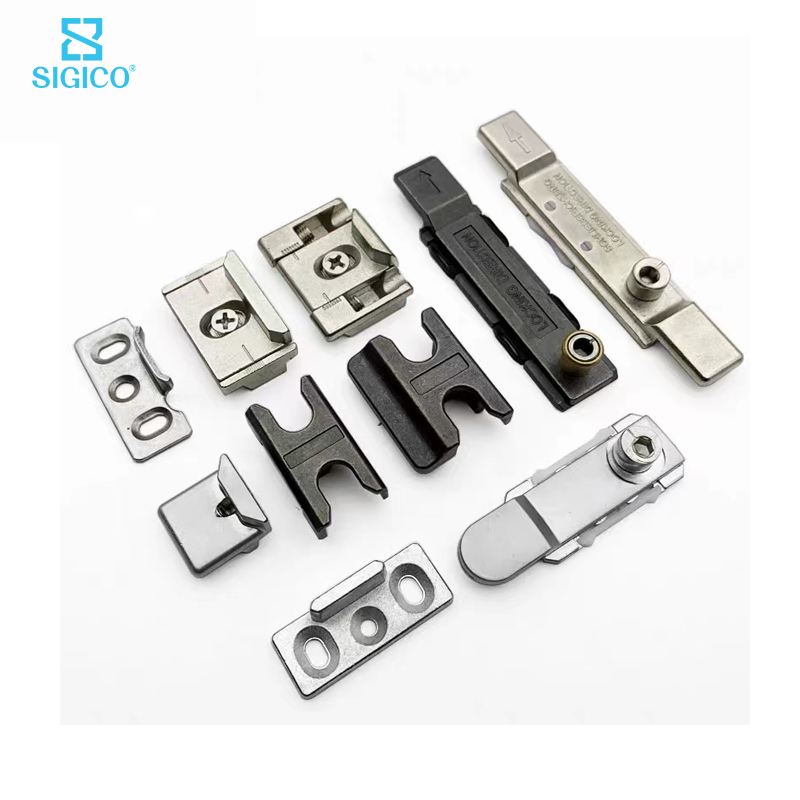 Window transmission accessories connection aluminum rod lock rod window frame lock anti-pick lock spare parts