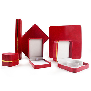 FSD Design Red Wholesale Price Packaging Box Jewelry Round Box Jewelry Packaging