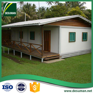 DESUMAN security booth steel buildings sheds kitchen restaurant used van container house for sale