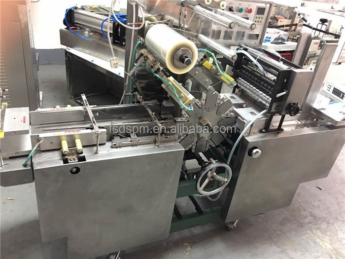 Automatic Shisha box cellophane wrapping machine