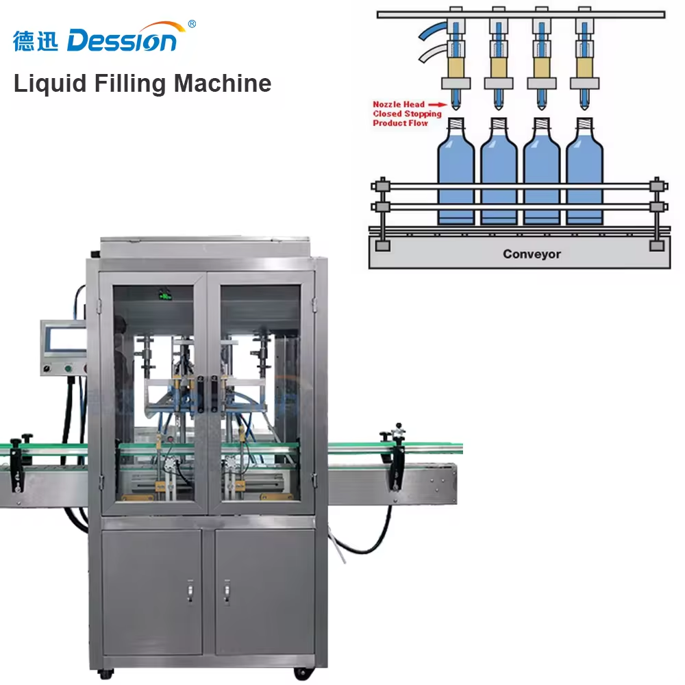 Fast Automatic Edible Oil Filling Line Canola Oil Bottle Filling Capping Machine Olive Oil Filling Machine Price