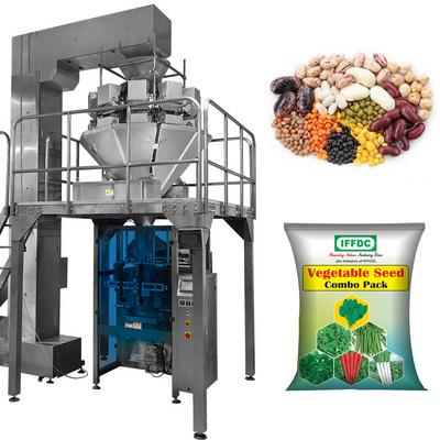 Factory Automatic Weighing Granule Packing Machine Vegetable Seed Packing Machine Fertilizer Bag Packing Machine