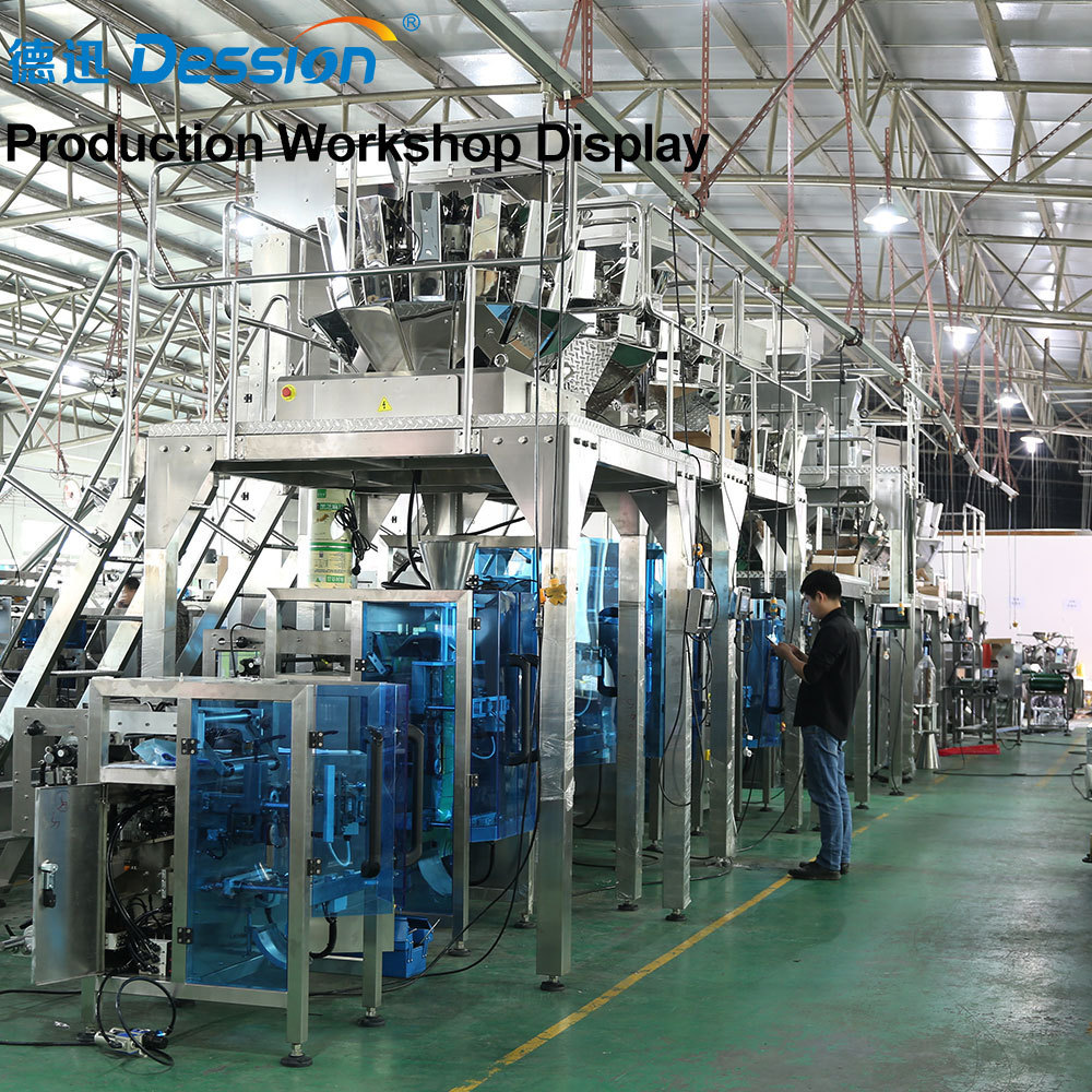 Factory Automatic Weighing Granule Packing Machine Vegetable Seed Packing Machine Fertilizer Bag Packing Machine