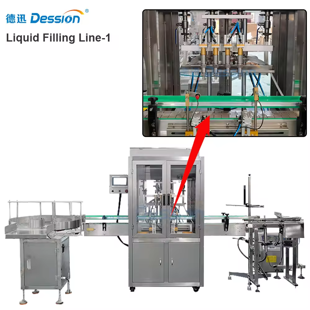 Fast Automatic Edible Oil Filling Line Canola Oil Bottle Filling Capping Machine Olive Oil Filling Machine Price