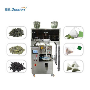 Tea Bag Making and Filling Machine Automatic Triangle Tea Bag Packing Machine