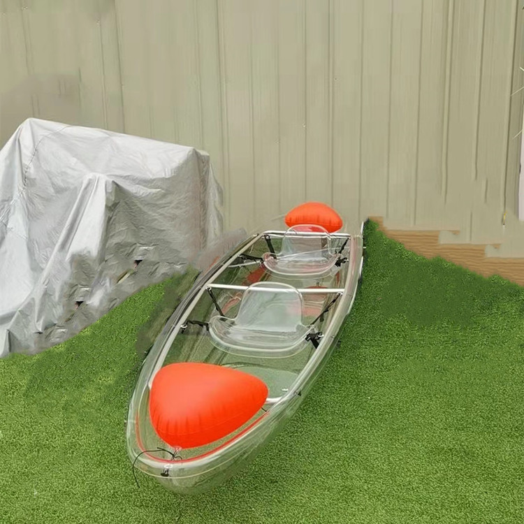 New Amazing Advertising Leasing Sport miniature boat clear plastic boat inflatable transparent boat