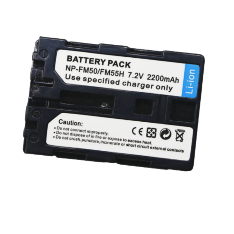 RUIXI Battery NP-FM500H NP FM500H NPFM500H Camera Battery for Sony CLM-V55 Alpha SLT-A57 A65 A65V A77