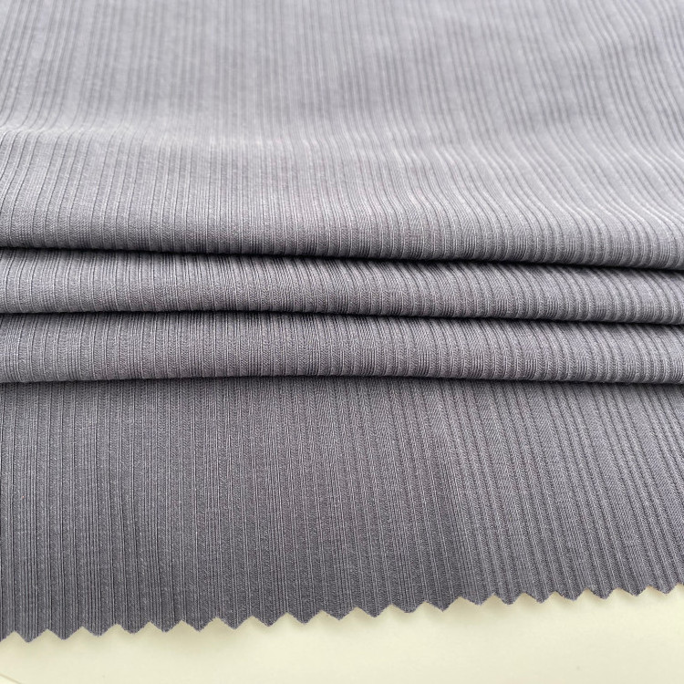 Customized natural soft skin friendly fabric high elasticity modal spandex fabric for yoga wear