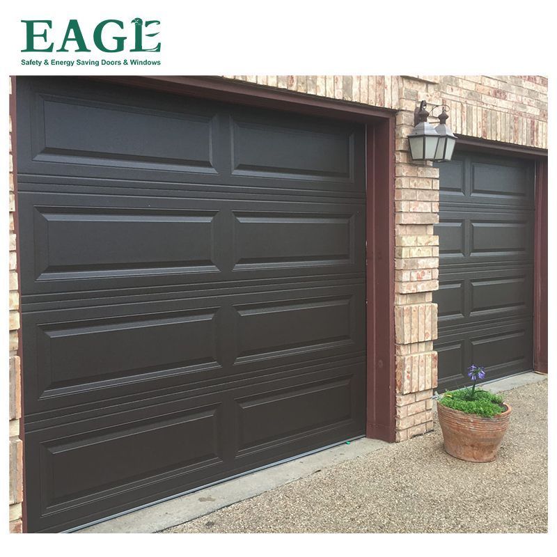 Top manufacturer automatic aluminum tempered glass full view plexiglass garage door