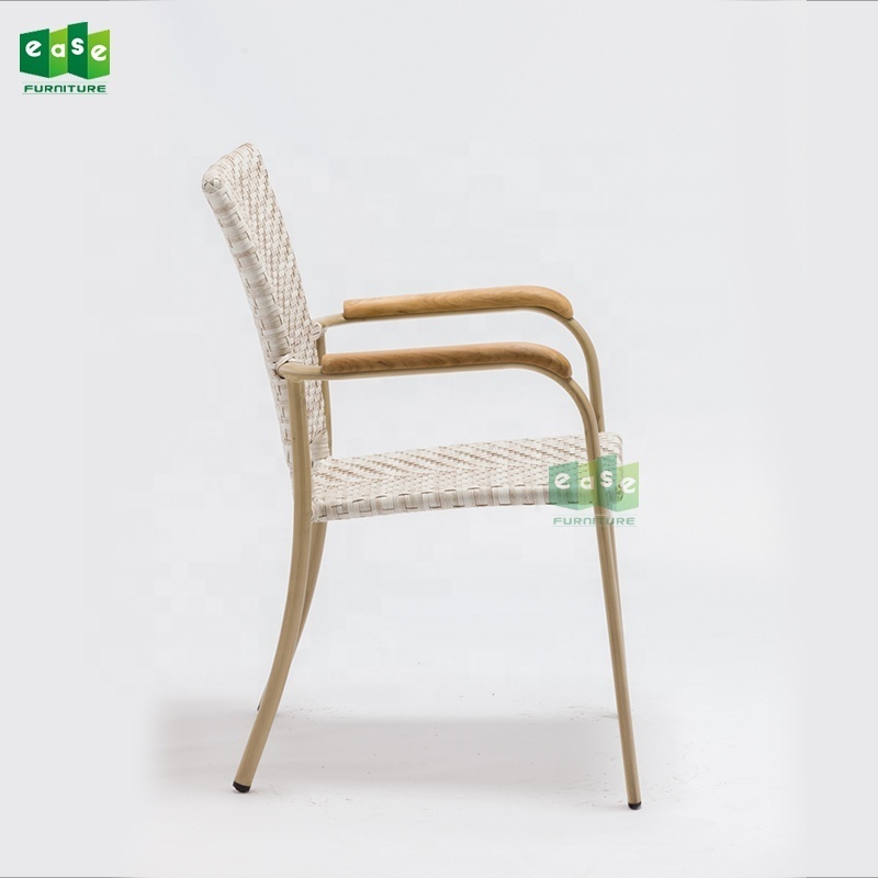 (E7010) Outdoor garden wicker cane wicker rattan chair indoor dining furniture