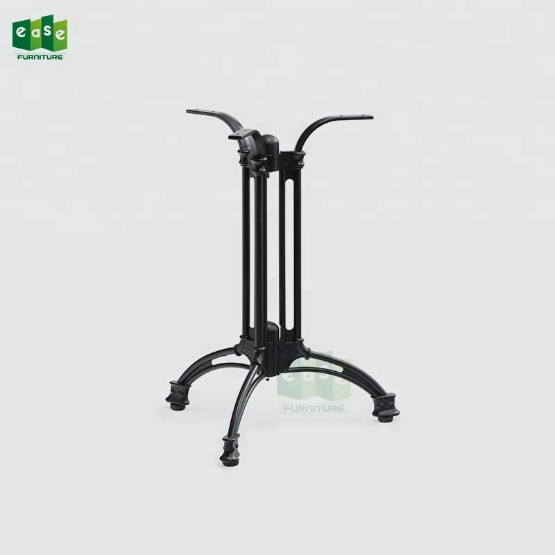 Industrial cafe furniture accessories cast aluminum crank table base (E9301)