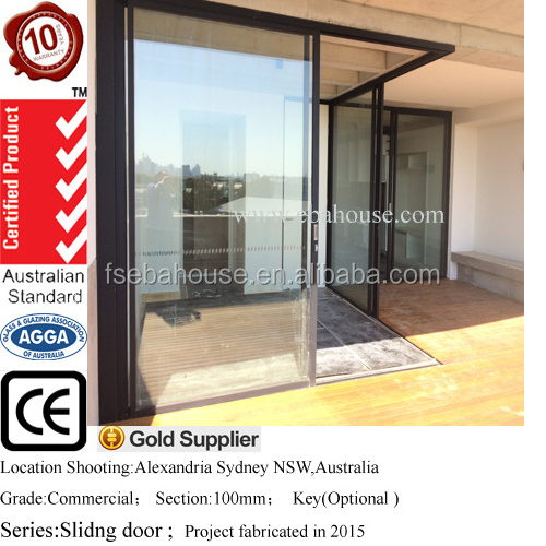 multi slide pocket doors aluminium windows and doors comply with AS2047/AS2208/AS1288 corner sliding door