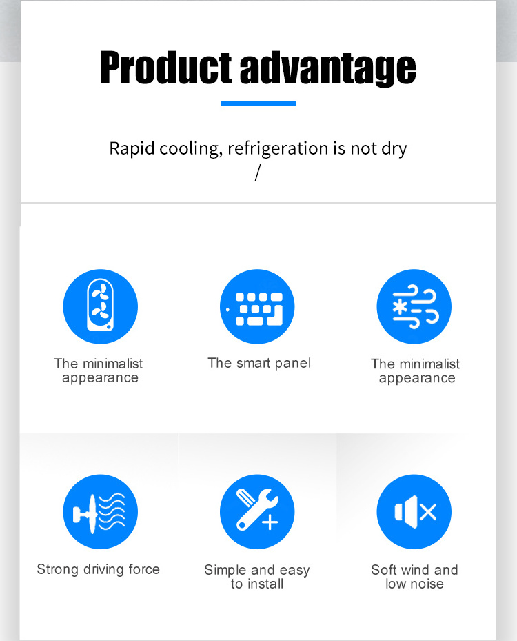 New Low Price Free Standing Desert Cooler Household Water Evaporative Air Cooler Manufacturer