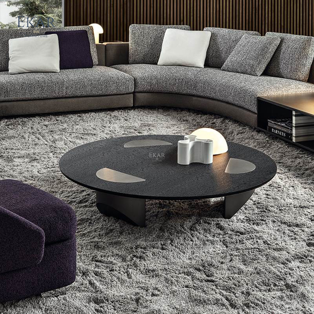 New design Modern Round Nesting Coffee Table Perspex Coffee Table Modern Sofa Set Designs glass coffe table