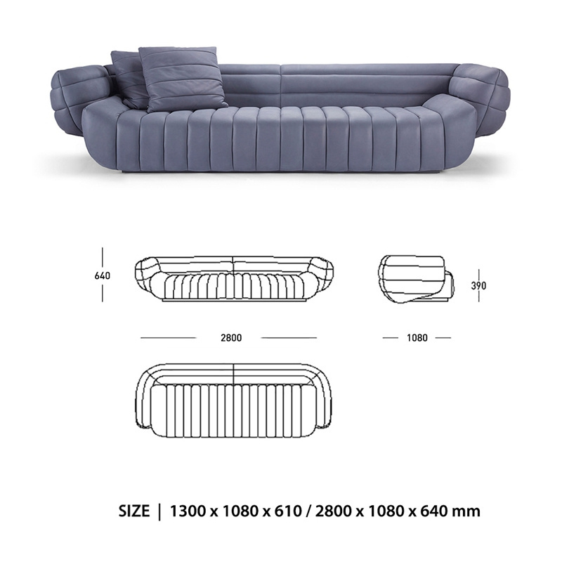 New design floor upholstered couch living room furniture leather or fabric sofas modern modular corner sectional sofa