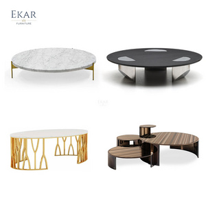 New design Modern Round Nesting Coffee Table Perspex Coffee Table Modern Sofa Set Designs glass coffe table